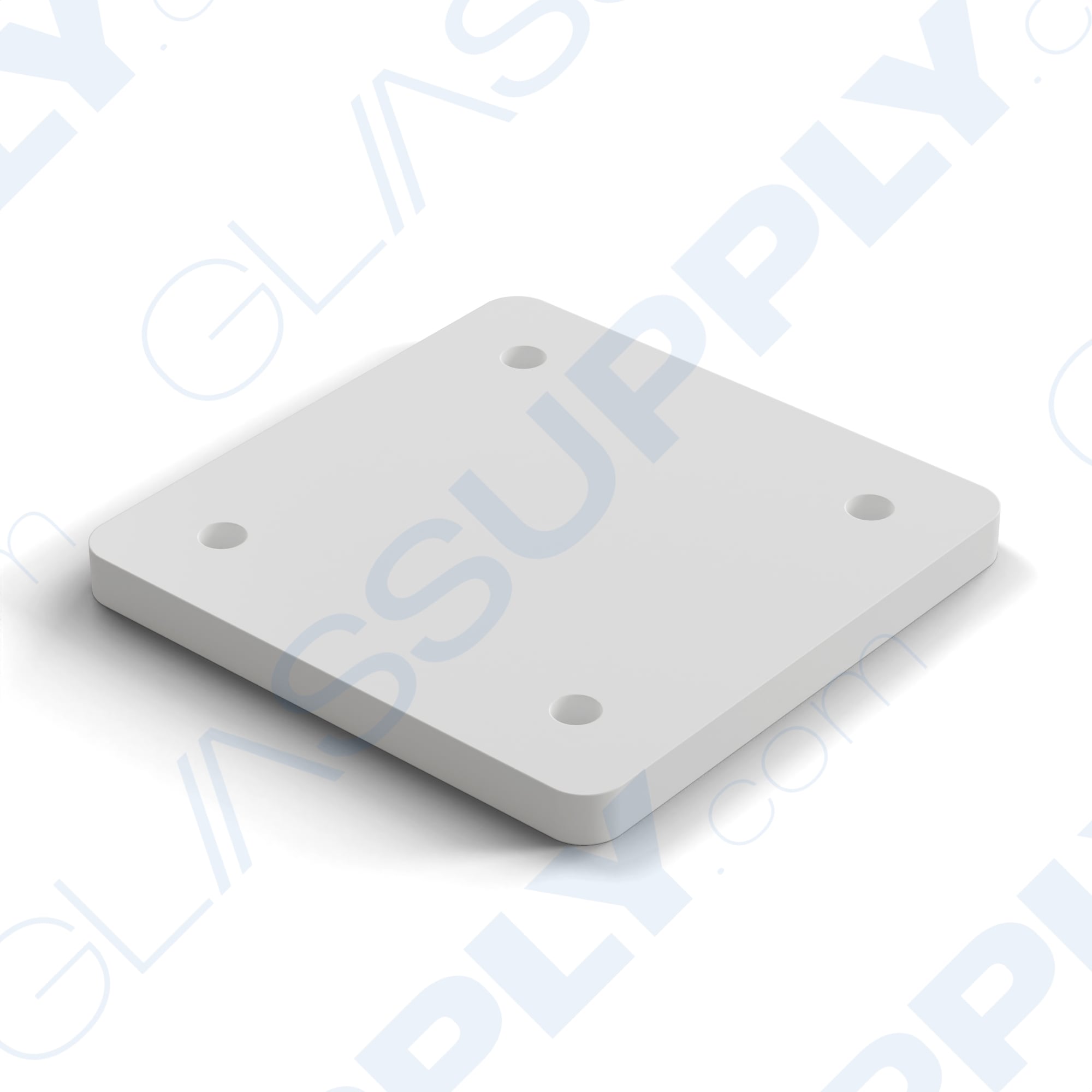 1/2" Thick Straight Fascia Bracket Shim