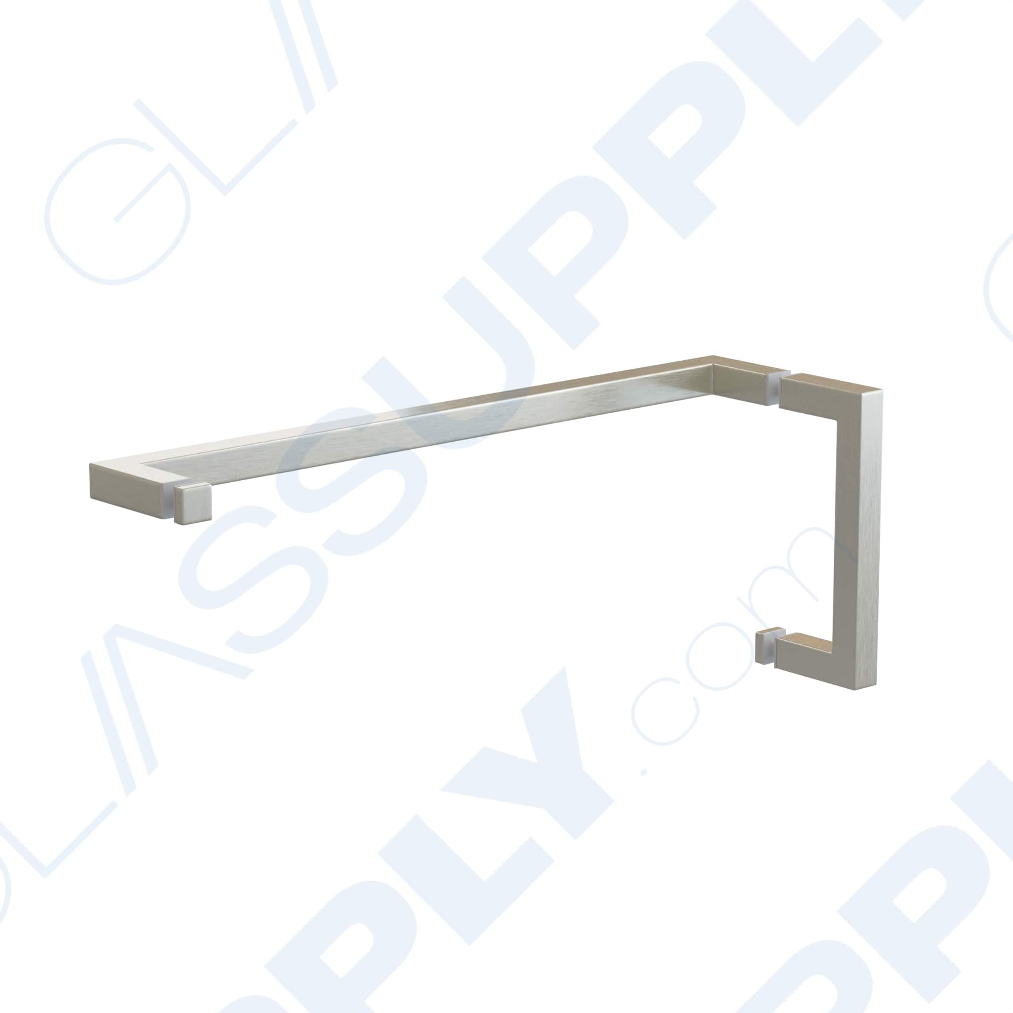 Square Tubular Handle and Towel Bar Combo