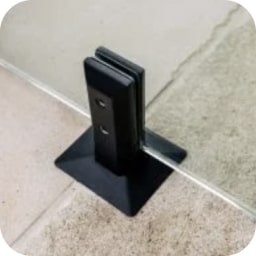 Herrajes para vidrio