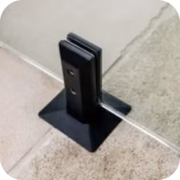 Herrajes para vidrio