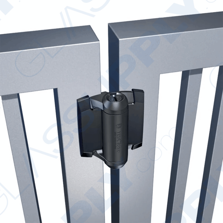 Hinge Pin Railing Aluminum Framed Railing Self Closing Door Hinges - Glassupply.com